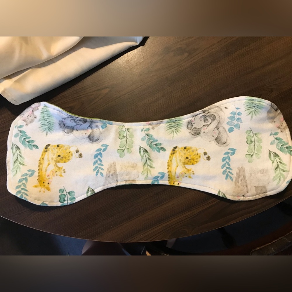 Hand Made Flannel Burp cloth